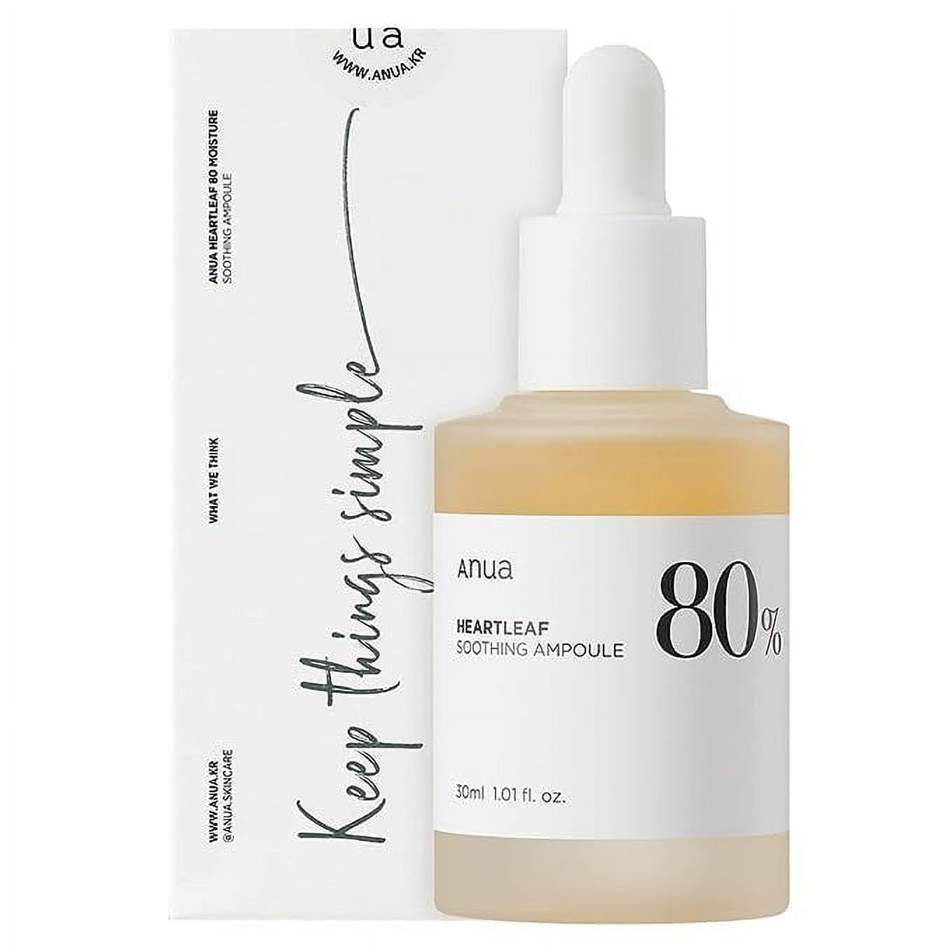Heartleaf 80% Moisture Soothing Ampoule
| Anua