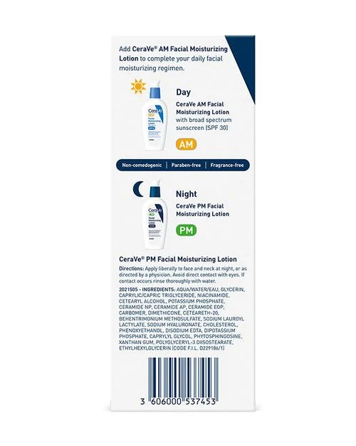 CERAVE | PM FACIAL MOISTURIZING LOTION