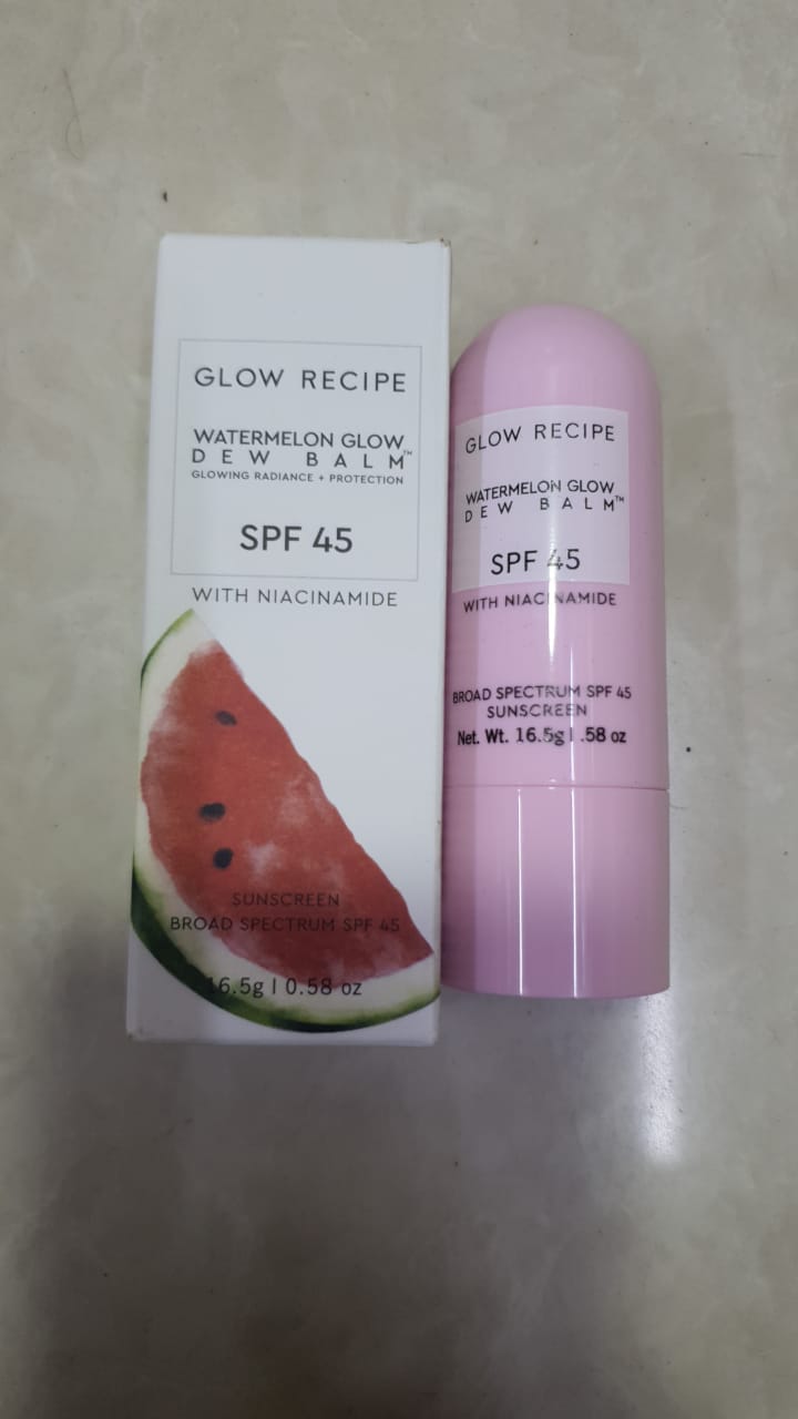 GLOW RECIPE - Watermelon Glow Sunscreen Stick- SPF 45