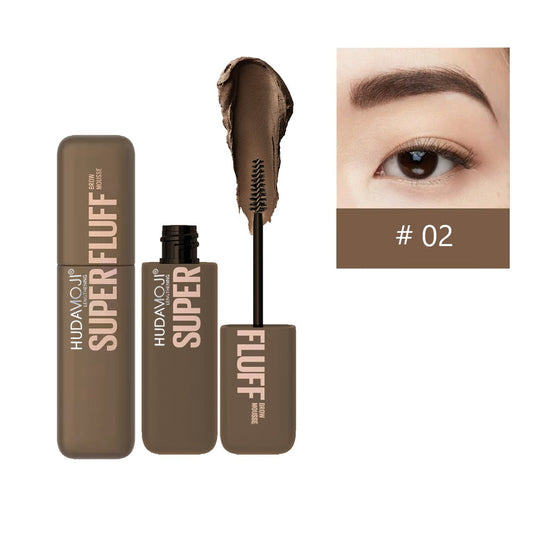 HudaMoji Super Fluff Brow Mousse โ Tinted, Long-Wear Brow Setter