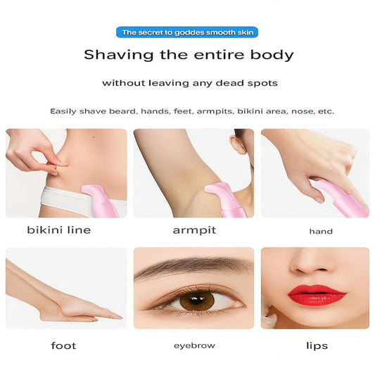 3‑in‑1 Flawzbss Hair Removal & Eyebrow Trimmer