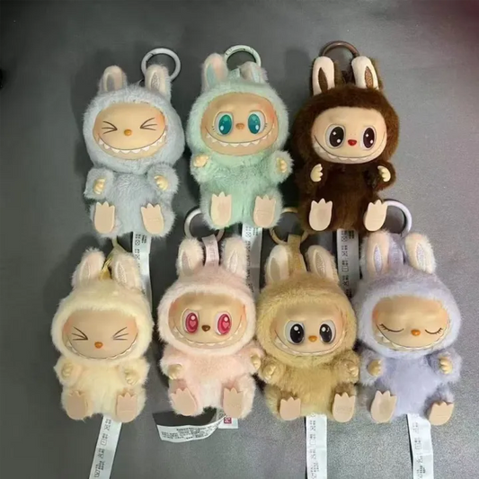 Labubu Have a Seat Monster Plush Keychain Blind Box (Random Character) - 1 PC