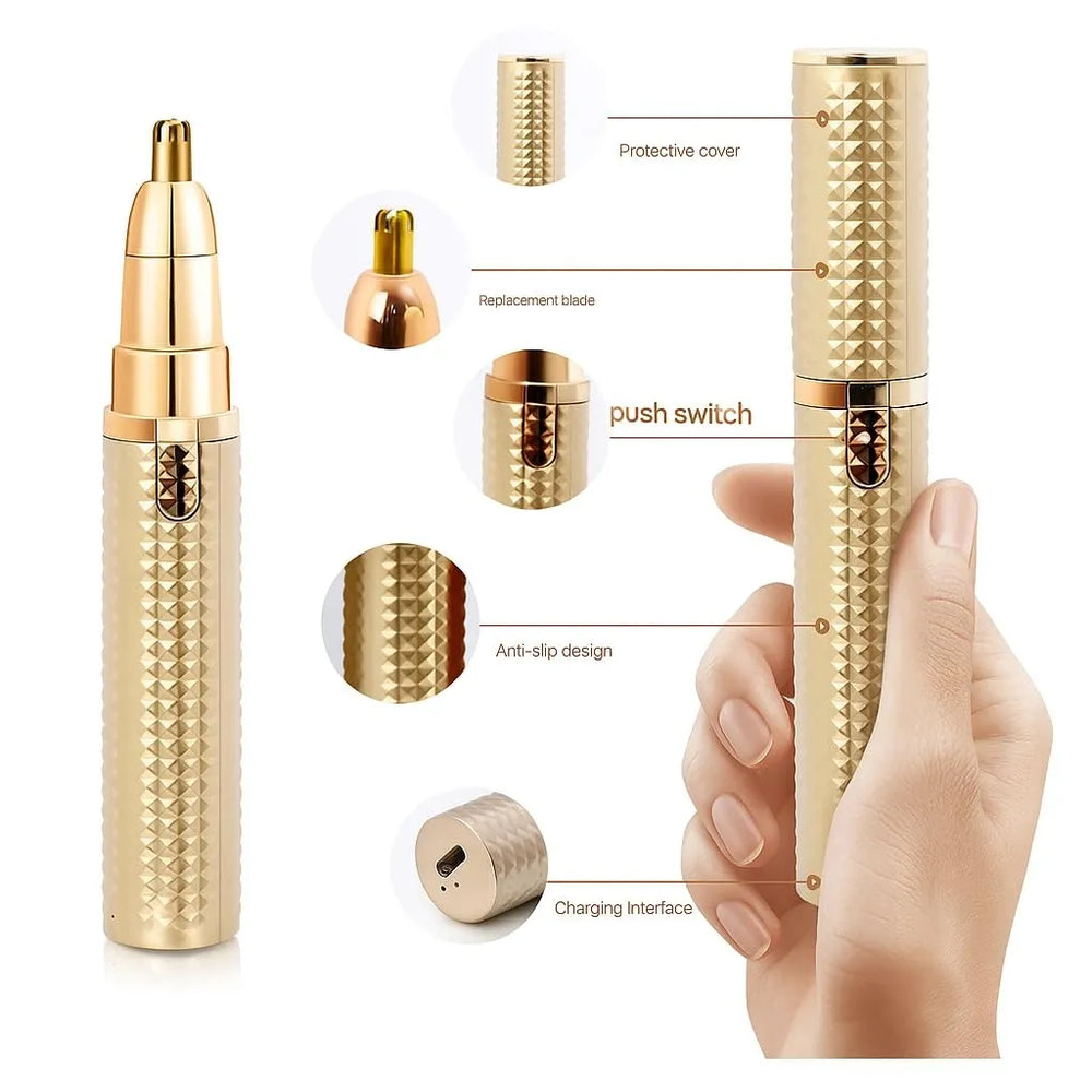3‑in‑1 Flawzbss Hair Removal & Eyebrow Trimmer