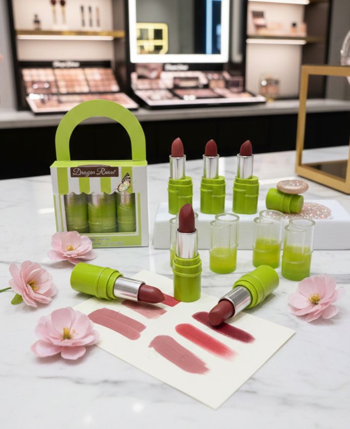 Dragon Ranee 3 pcs Matte Lipstick