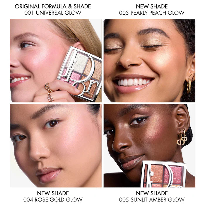 Dior backstage highlighter pallette 001 universal glow