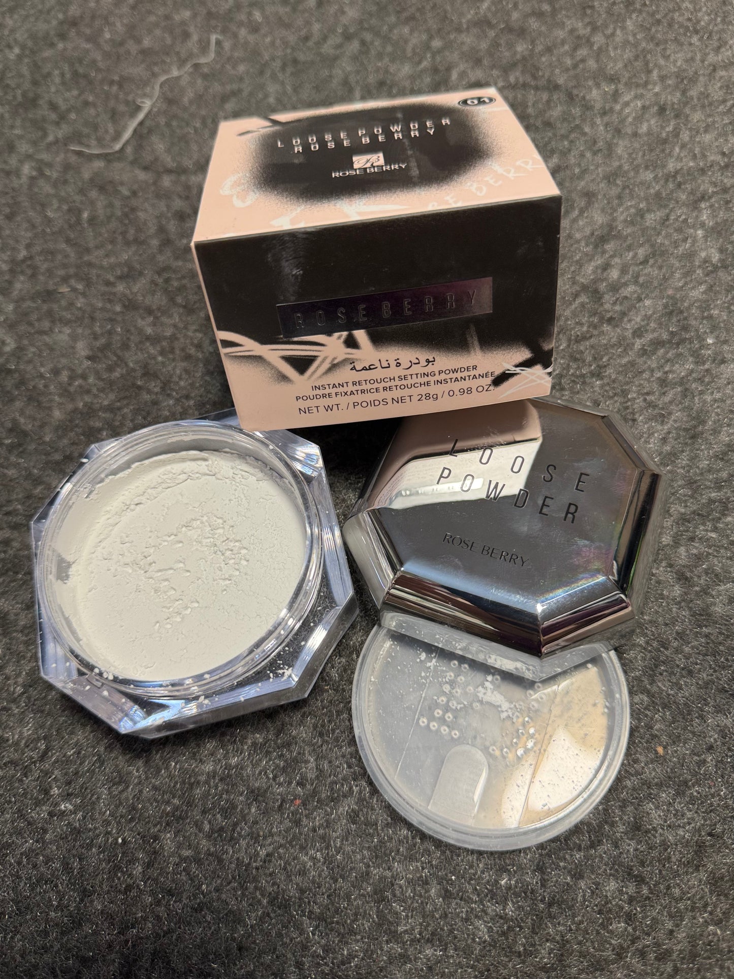 Rose Berry loose powder