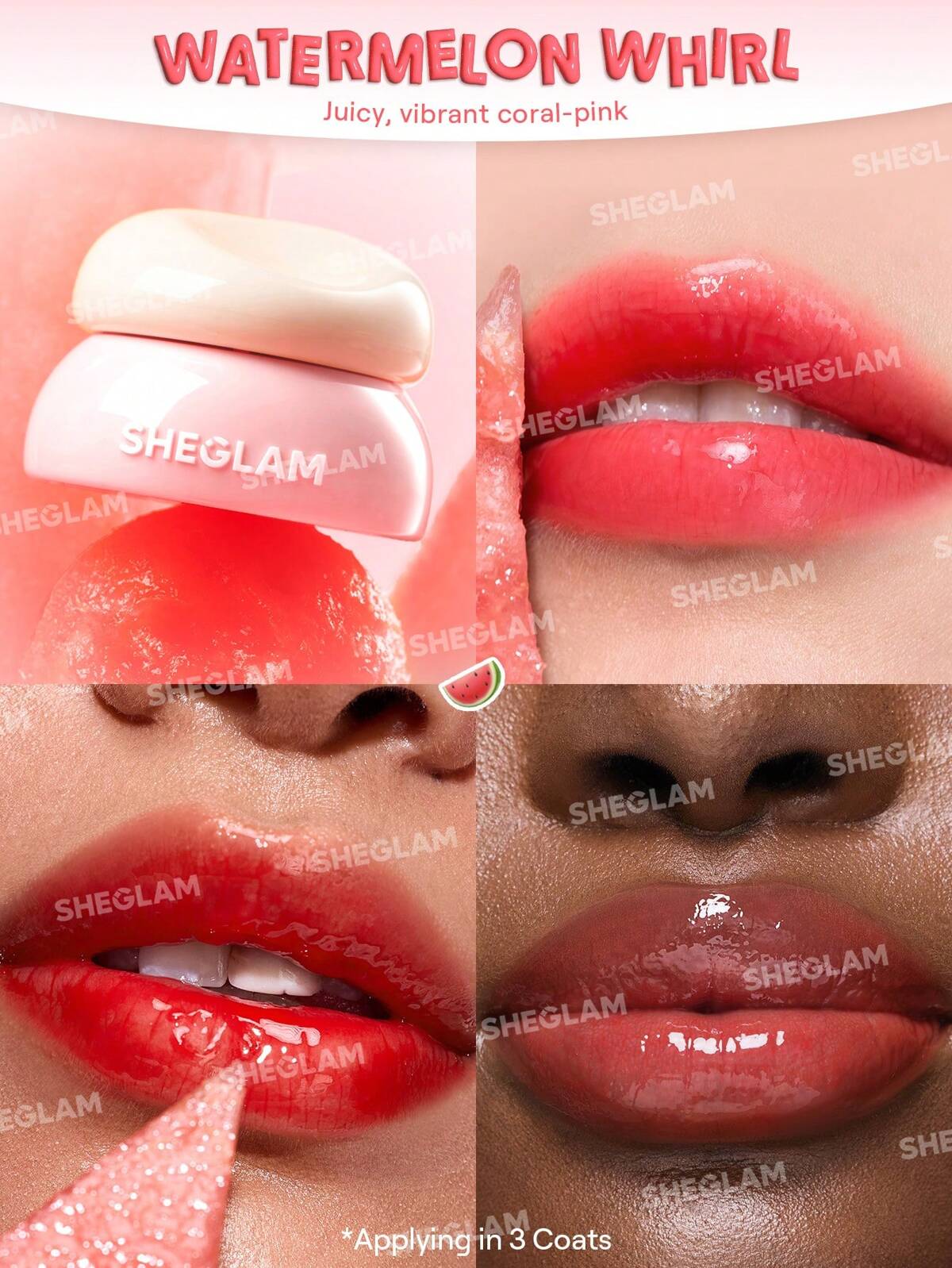 Hydra Jelly Pocket Lip Jam-Guava Glow