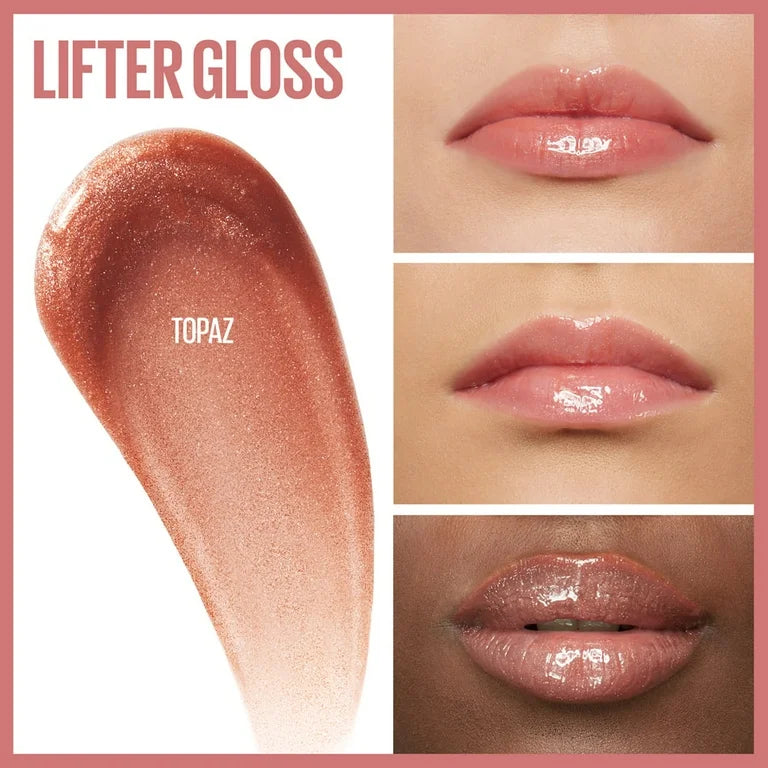 Maybelline LIFTER GLOSS Lip Gloss Makeup With Hyaluronic Acid