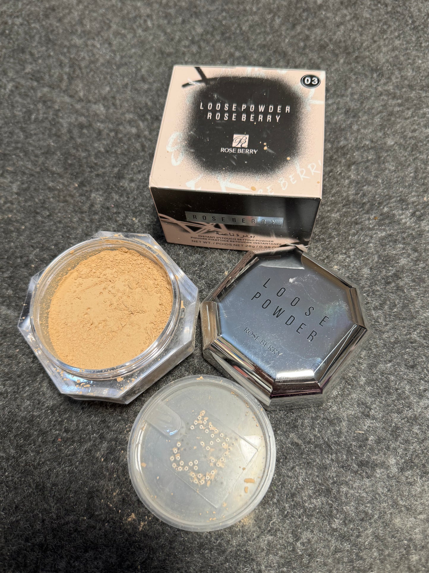 Rose Berry loose powder