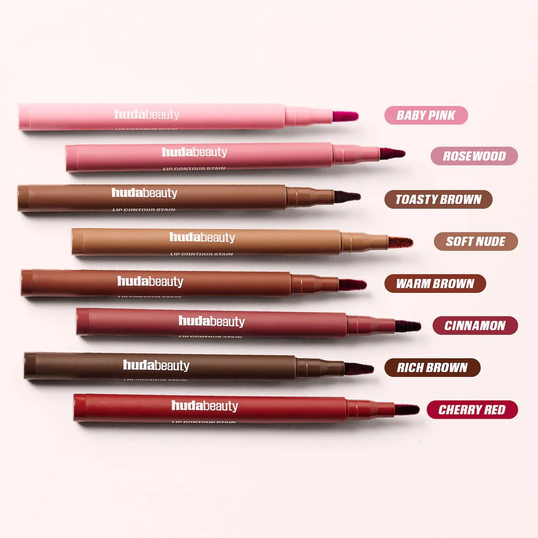 HUDA BEAUTY LIP CONTOUR LIP STAIN FOR 12-hour long lasting in Pakistan