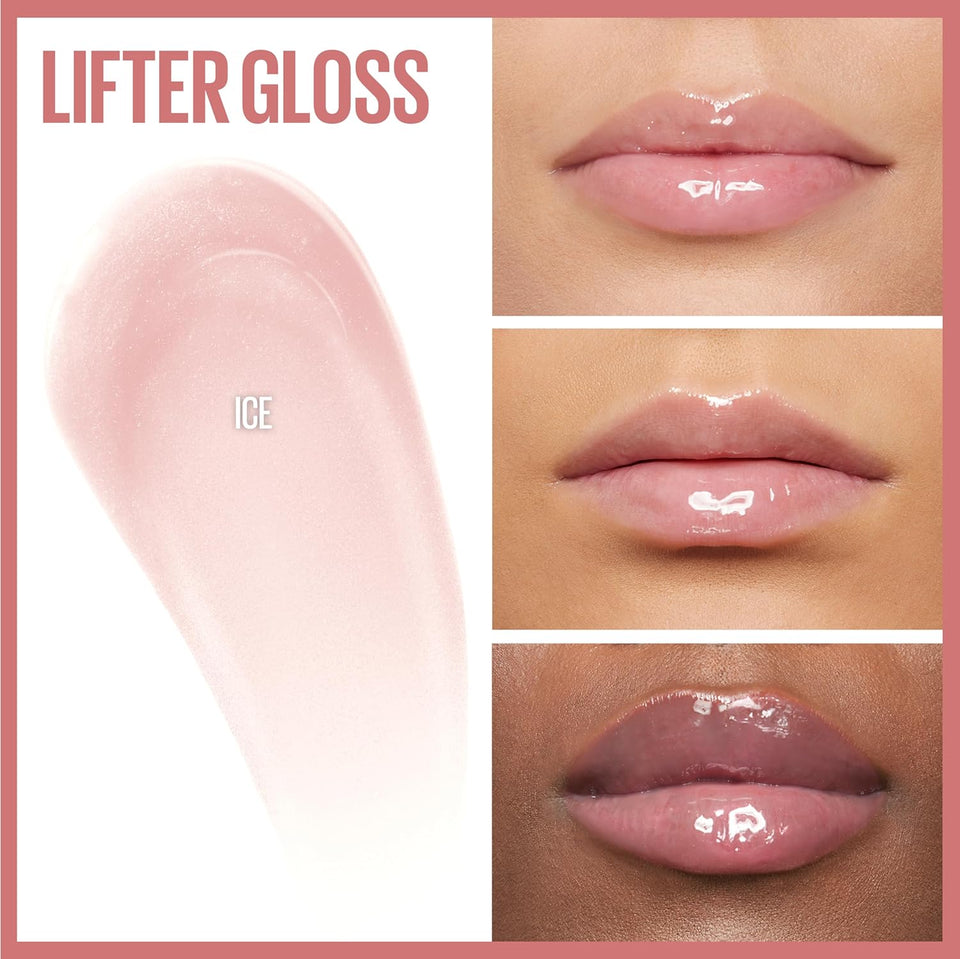 Maybelline LIFTER GLOSS Lip Gloss Makeup With Hyaluronic Acid