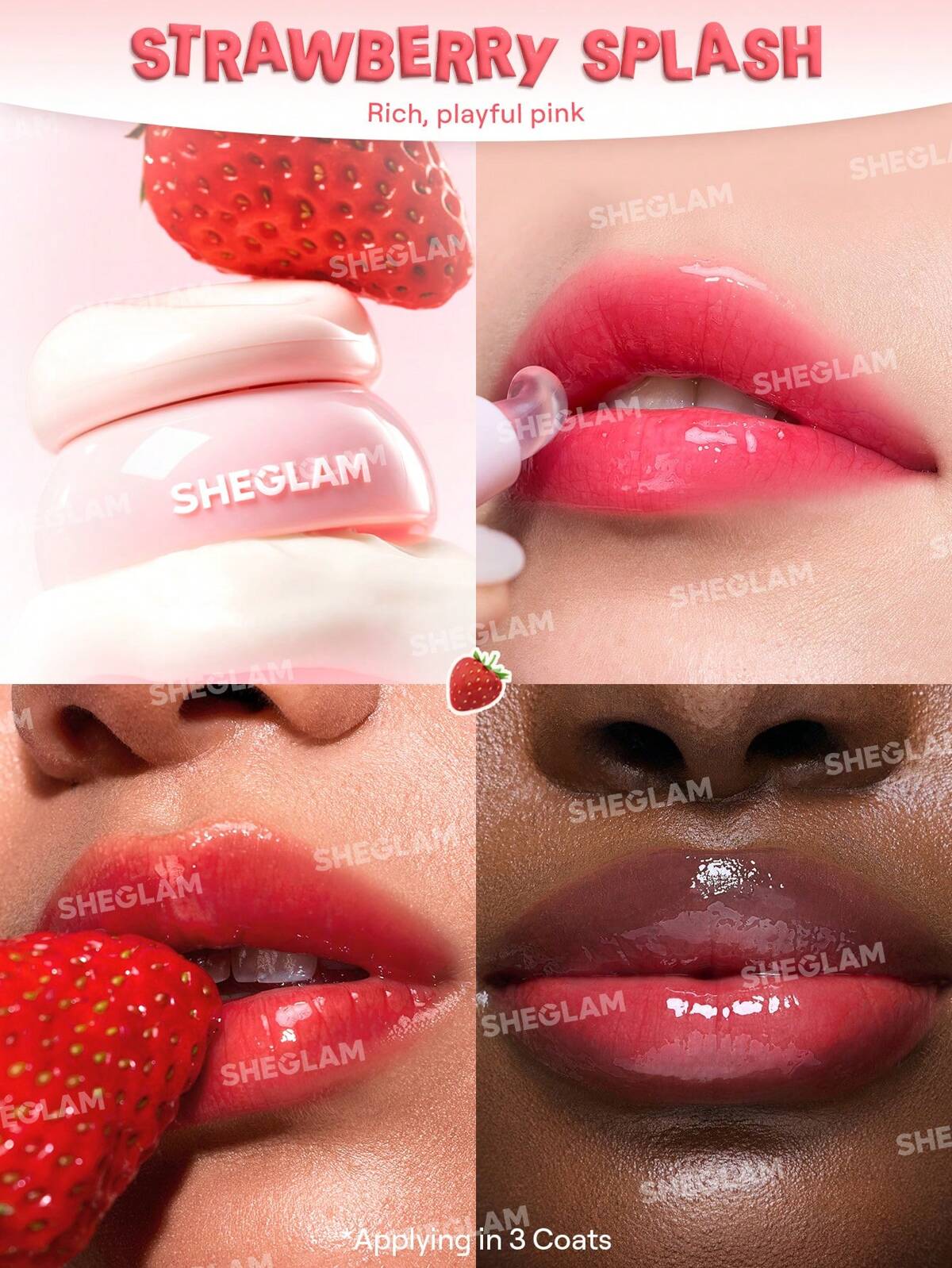 Hydra Jelly Pocket Lip Jam-Guava Glow