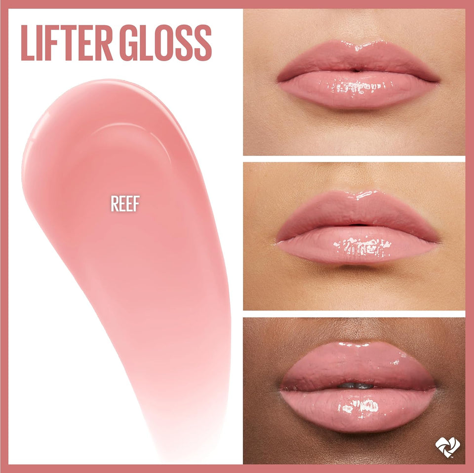 Maybelline LIFTER GLOSS Lip Gloss Makeup With Hyaluronic Acid