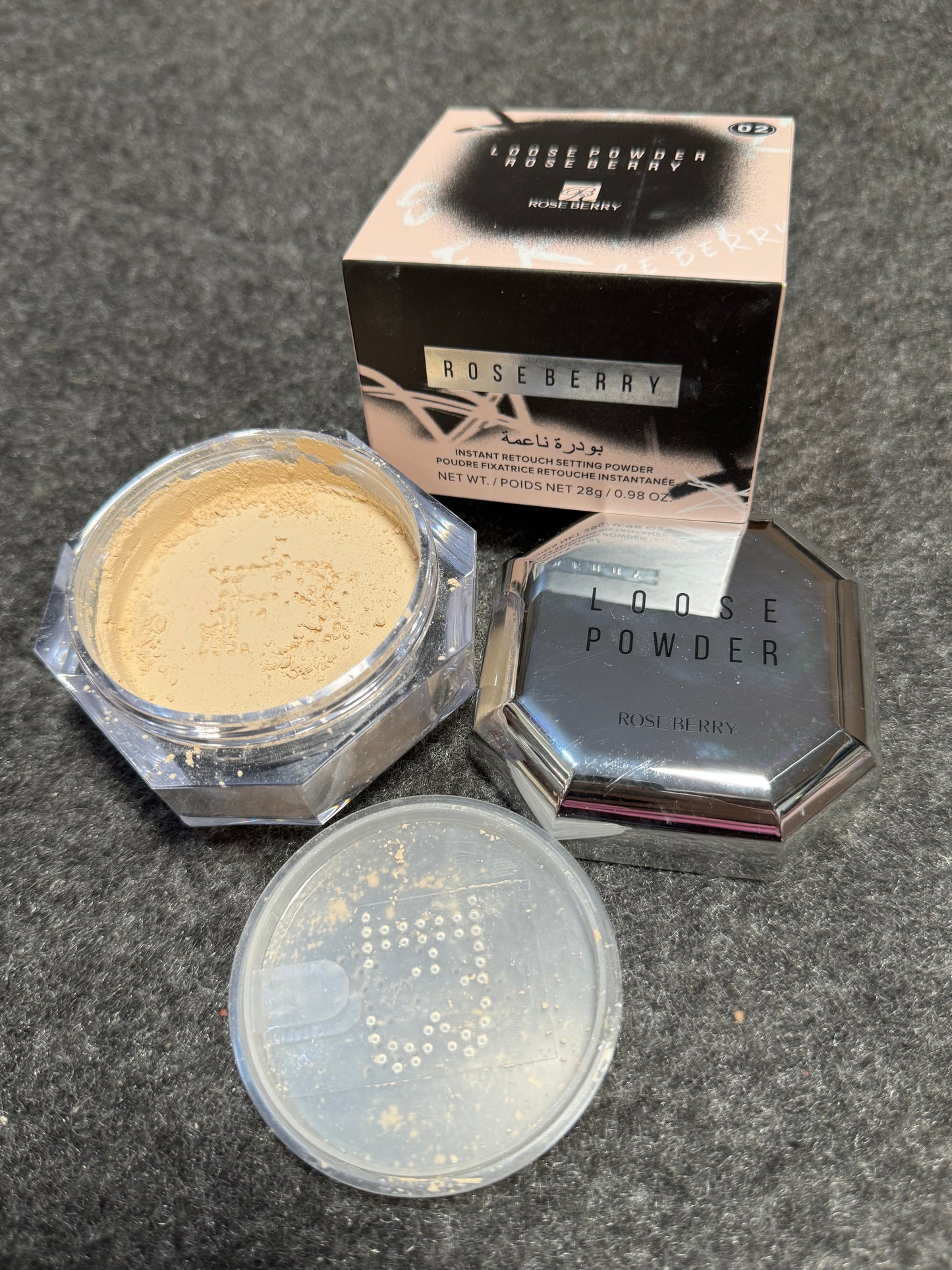 Rose Berry loose powder