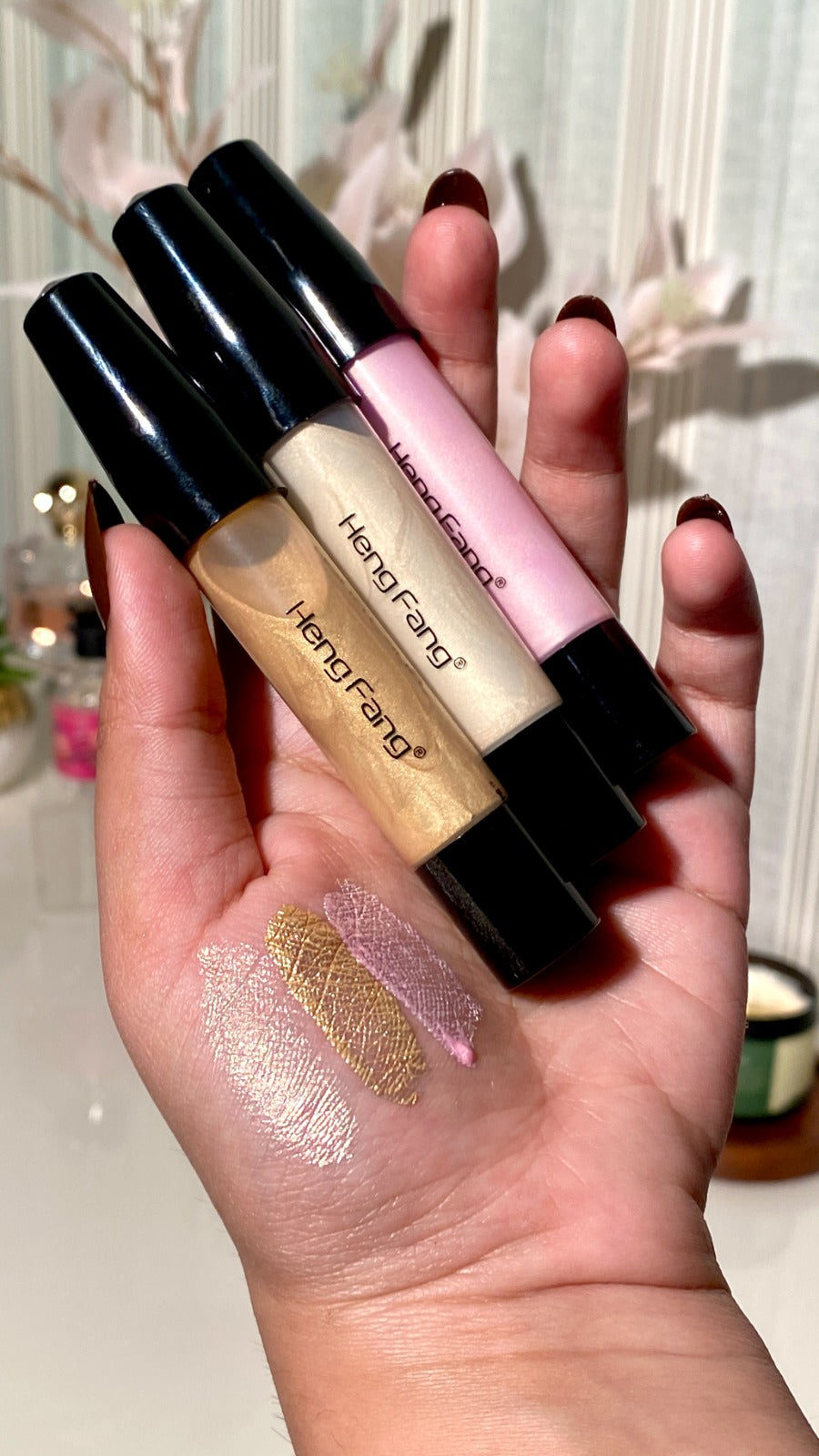 Heng Fang 3 pcs Holographic Highlighter