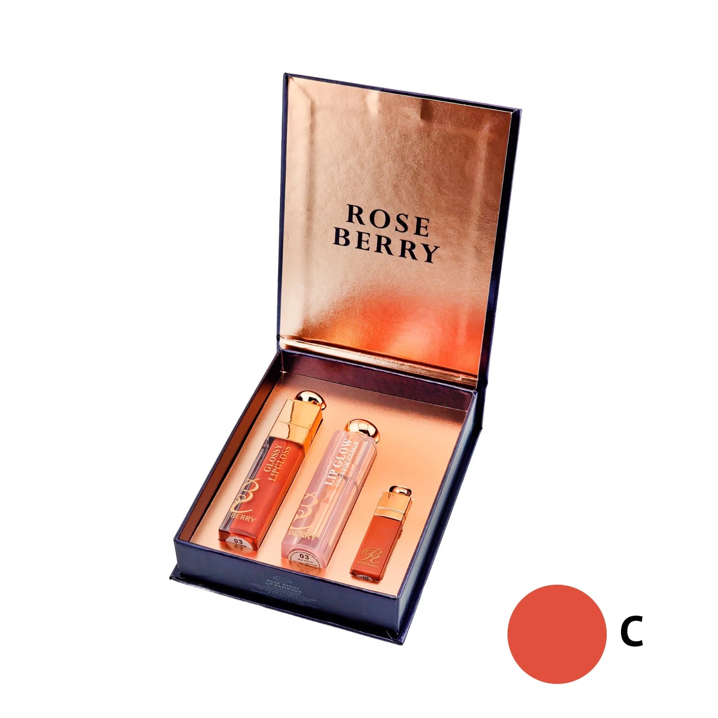 Rose berry Lip Combo | 3 Piece Lip Combo Kit