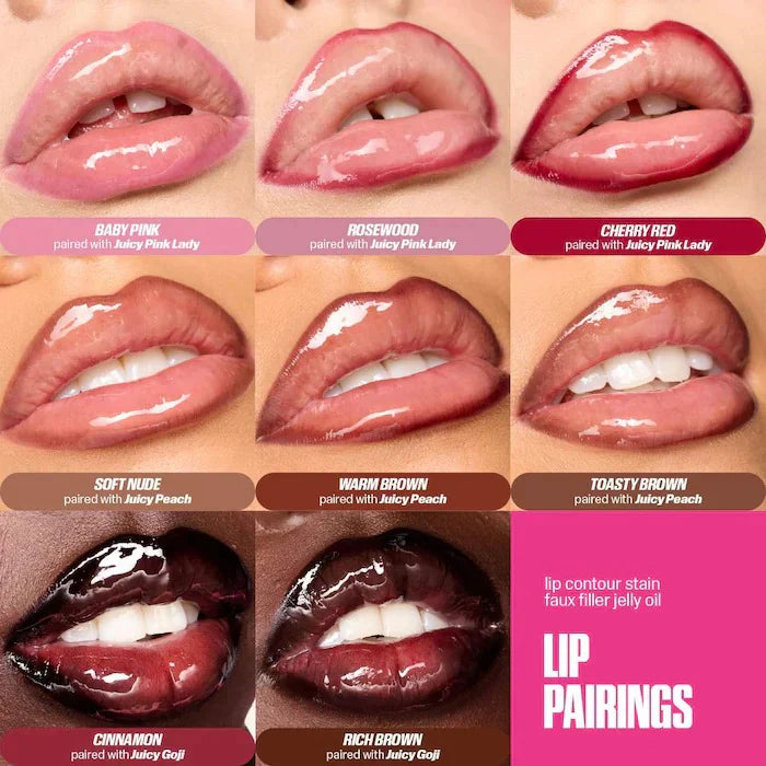HUDA BEAUTY LIP CONTOUR LIP STAIN FOR 12-hour long lasting in Pakistan